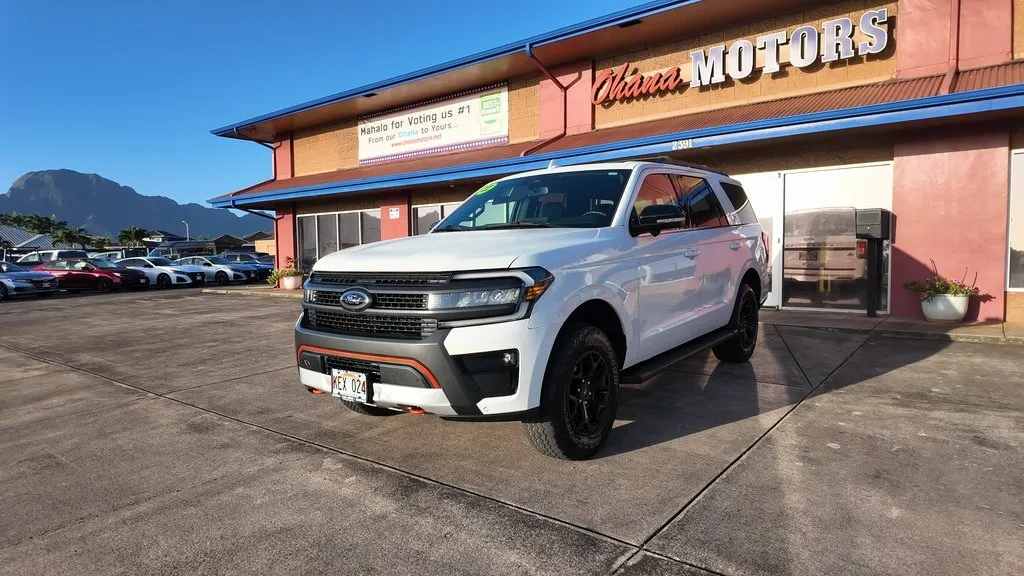 White 2022 Ford Expedition Timberline for sale in Lihue, HI