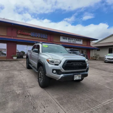 Silver 2017 Toyota Tacoma TRD Off-Road for sale in Lihue, HI