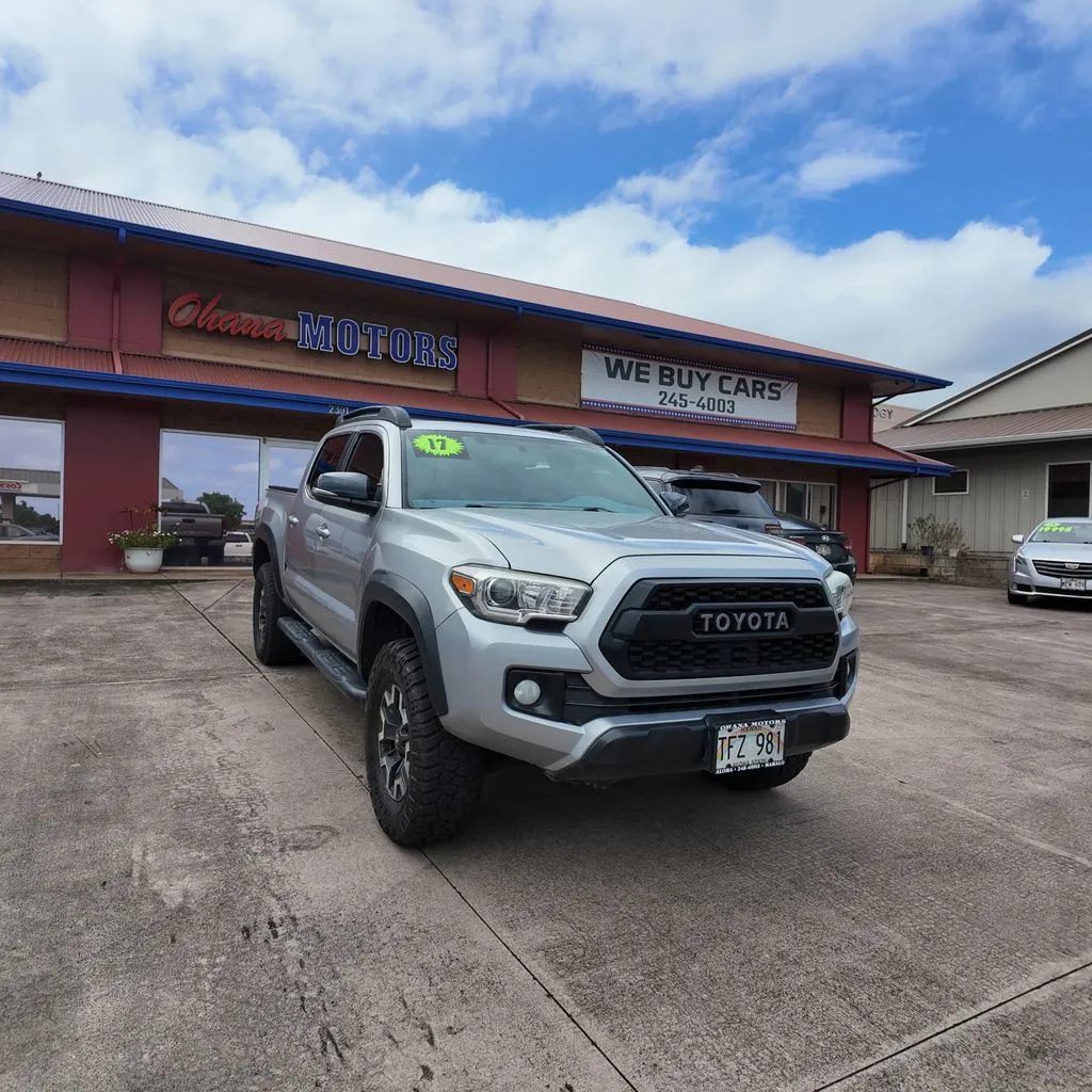 Silver 2017 Toyota Tacoma TRD Off-Road for sale in Lihue, HI