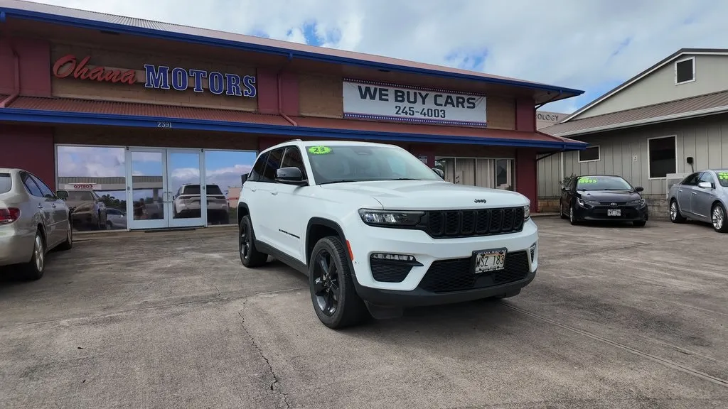 White 2023 Jeep Grand Cherokee Limited for sale in Lihue, HI