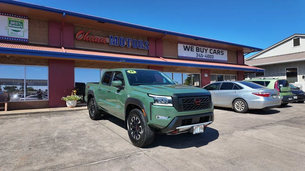 Green 2024 Nissan Frontier PRO-4X for sale in Lihue, HI