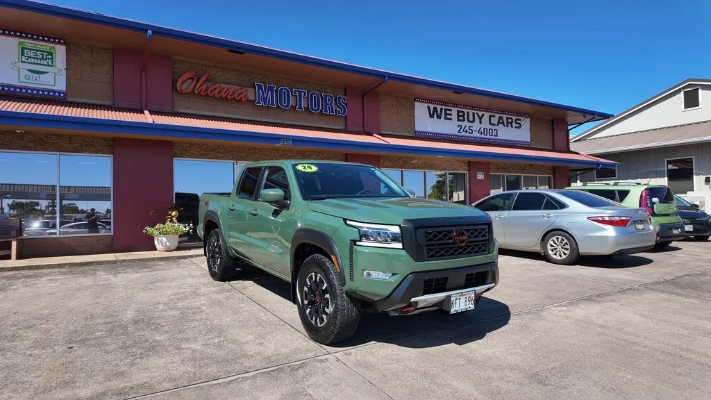 Green 2024 Nissan Frontier PRO-4X for sale in Lihue, HI