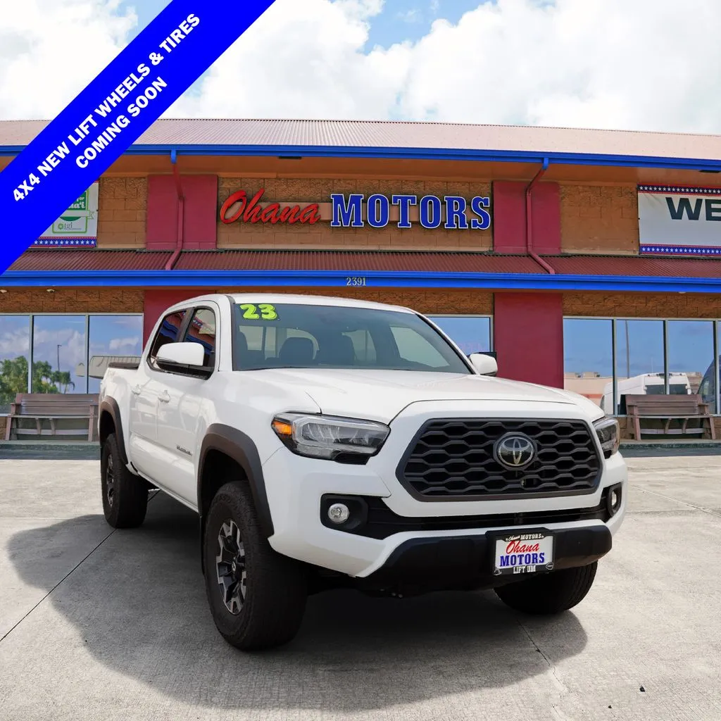 White 2023 Toyota Tacoma TRD Off-Road for sale in Lihue, HI