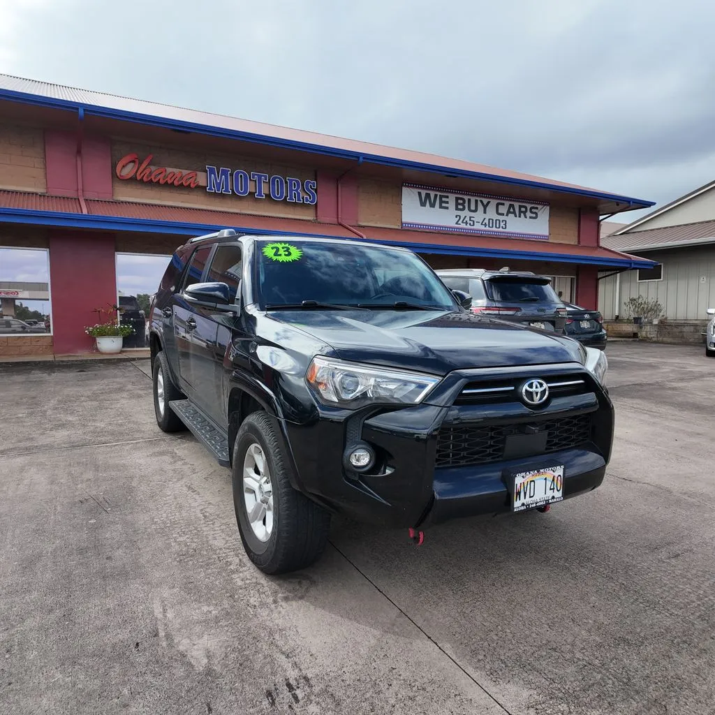 Black 2023 Toyota 4Runner SR5 Premium for sale in Lihue, HI