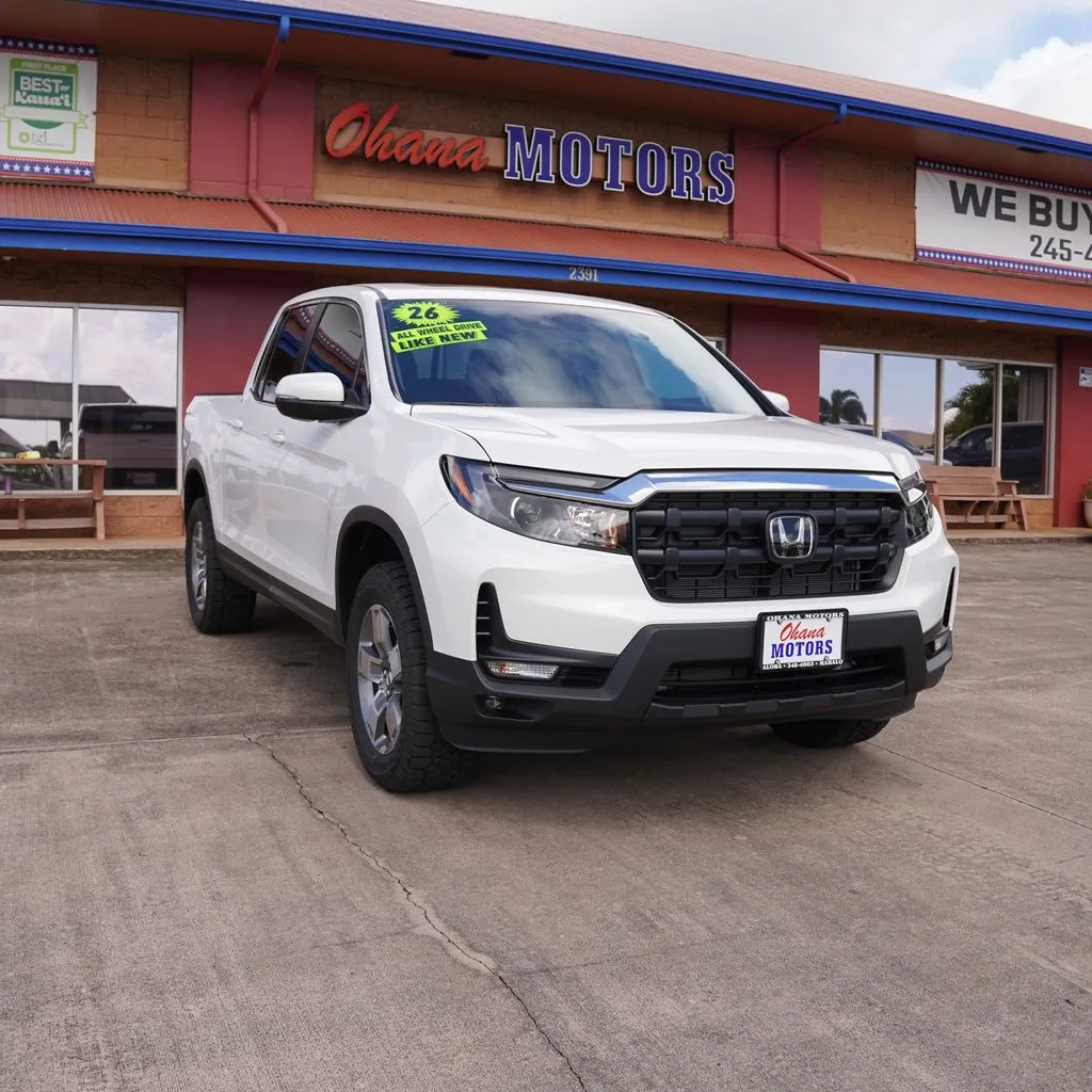 Photos of 2026 Honda Ridgeline RTL for sale in Lihue, HI at Ohana Motors