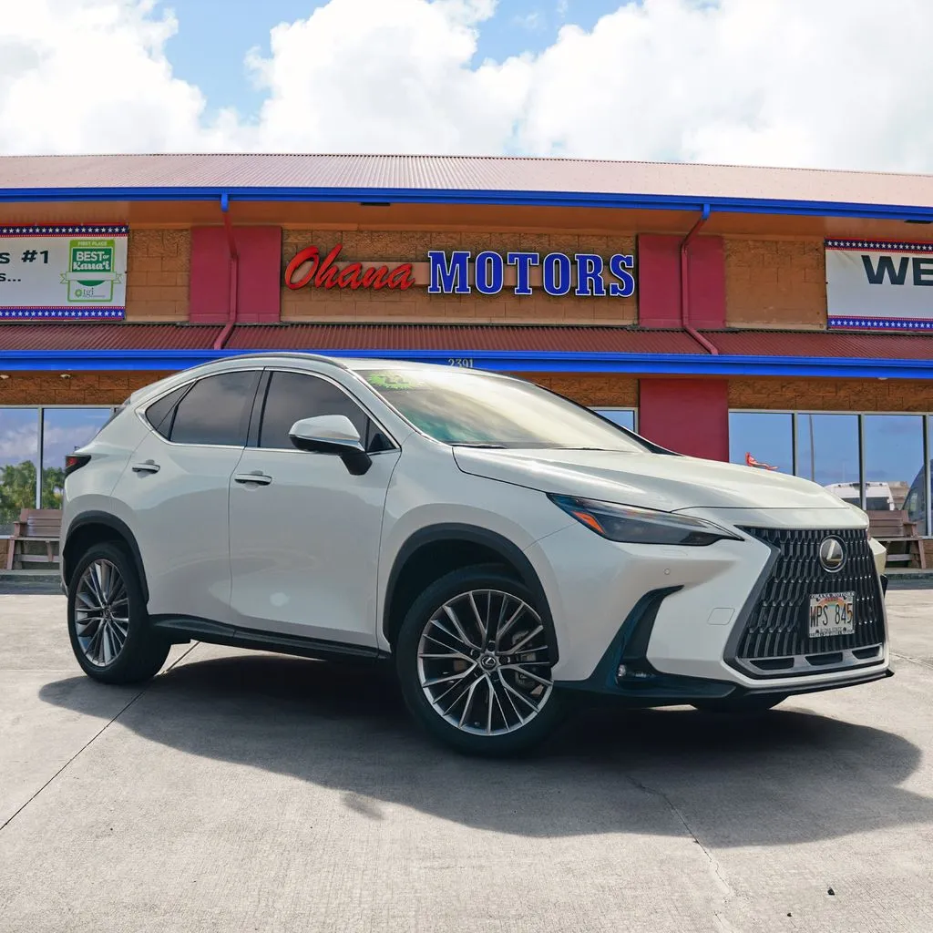 White 2022 Lexus NX 350 Luxury for sale in Lihue, HI