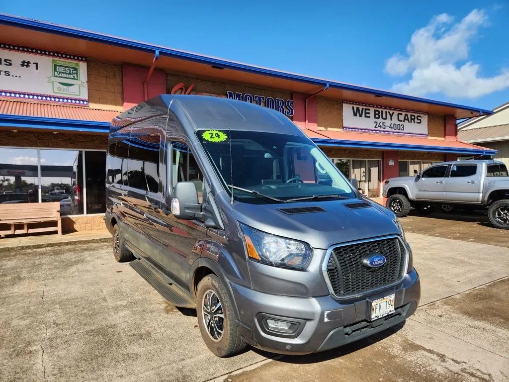 Gray 2024 Ford Transit-350 XLT for sale in Lihue, HI