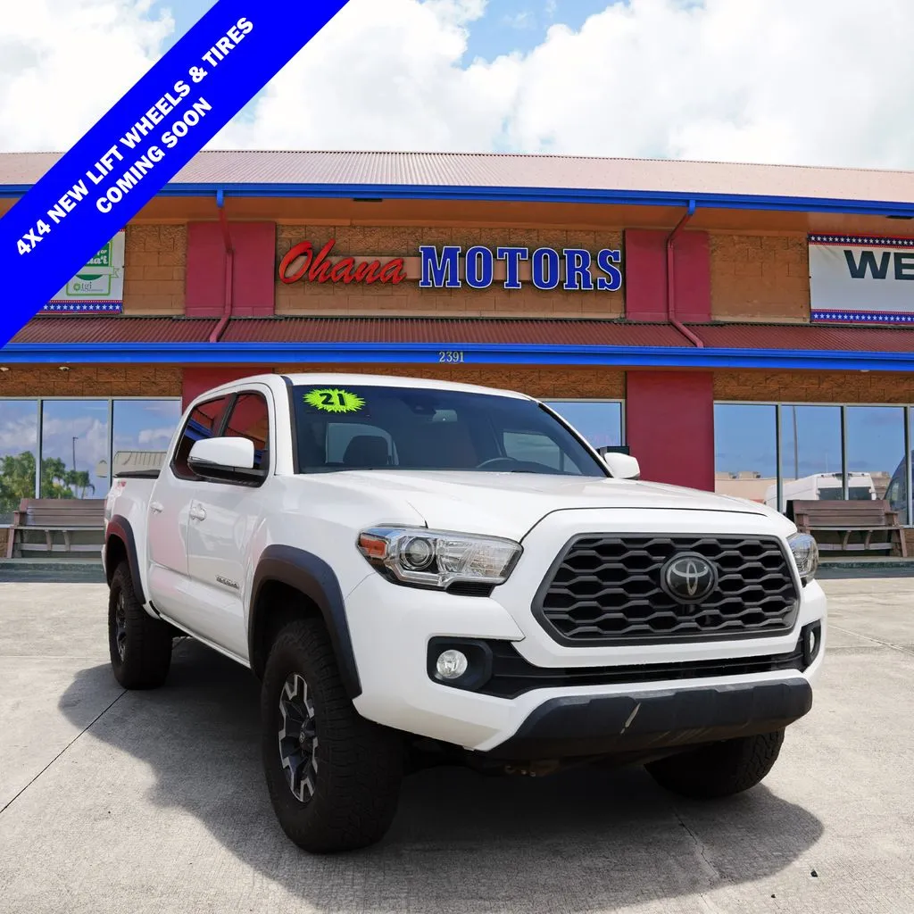 White 2021 Toyota Tacoma TRD Off-Road for sale in Lihue, HI
