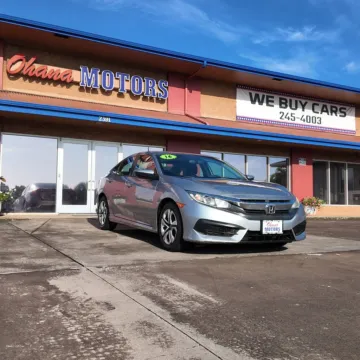 Gray 2016 Honda Civic LX for sale in Lihue, HI