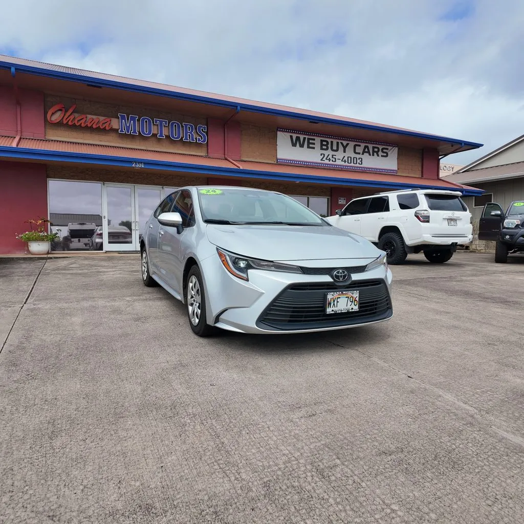 Silver 2024 Toyota Corolla LE for sale in Lihue, HI