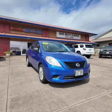 Blue 2014 Nissan Versa 1.6 S Plus for sale in Lihue, HI