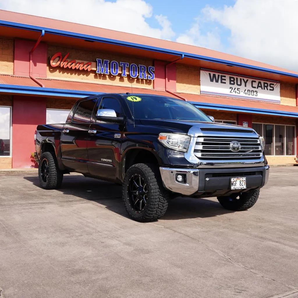 Black 2019 Toyota Tundra Limited for sale in Lihue, HI