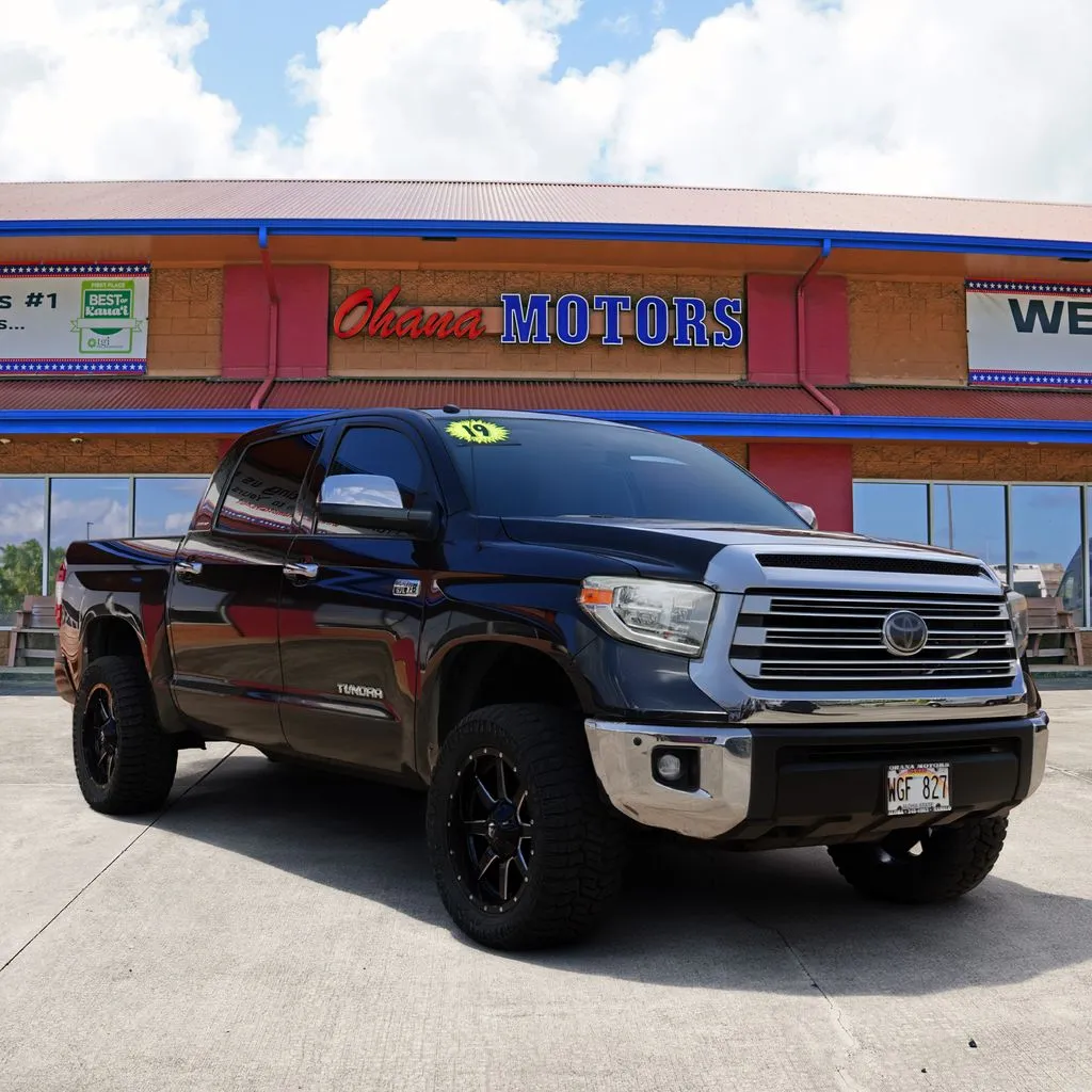 Black 2019 Toyota Tundra Limited for sale in Lihue, HI