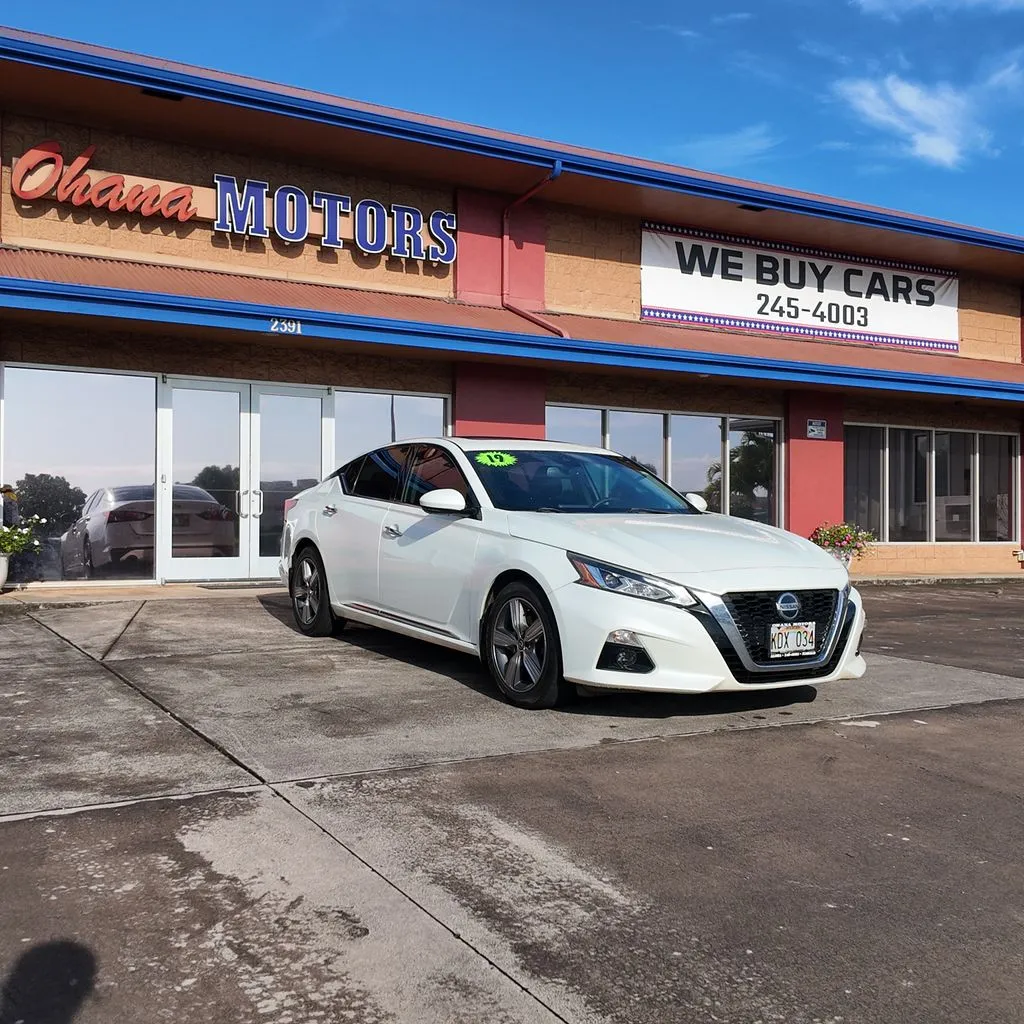 White 2019 Nissan Altima 2.5 SV for sale in Lihue, HI