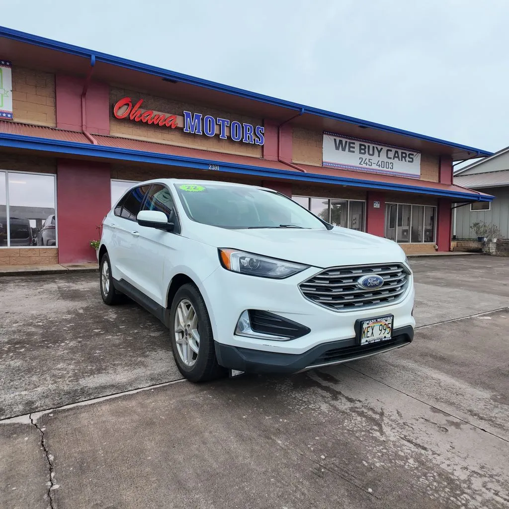 White 2022 Ford Edge SEL for sale in Lihue, HI