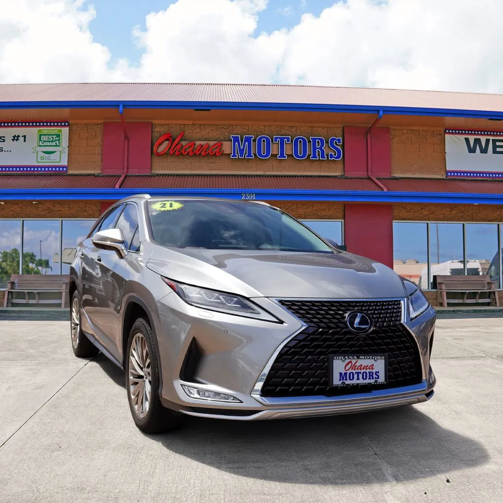 Gray 2021 Lexus RX 350L for sale in Lihue, HI