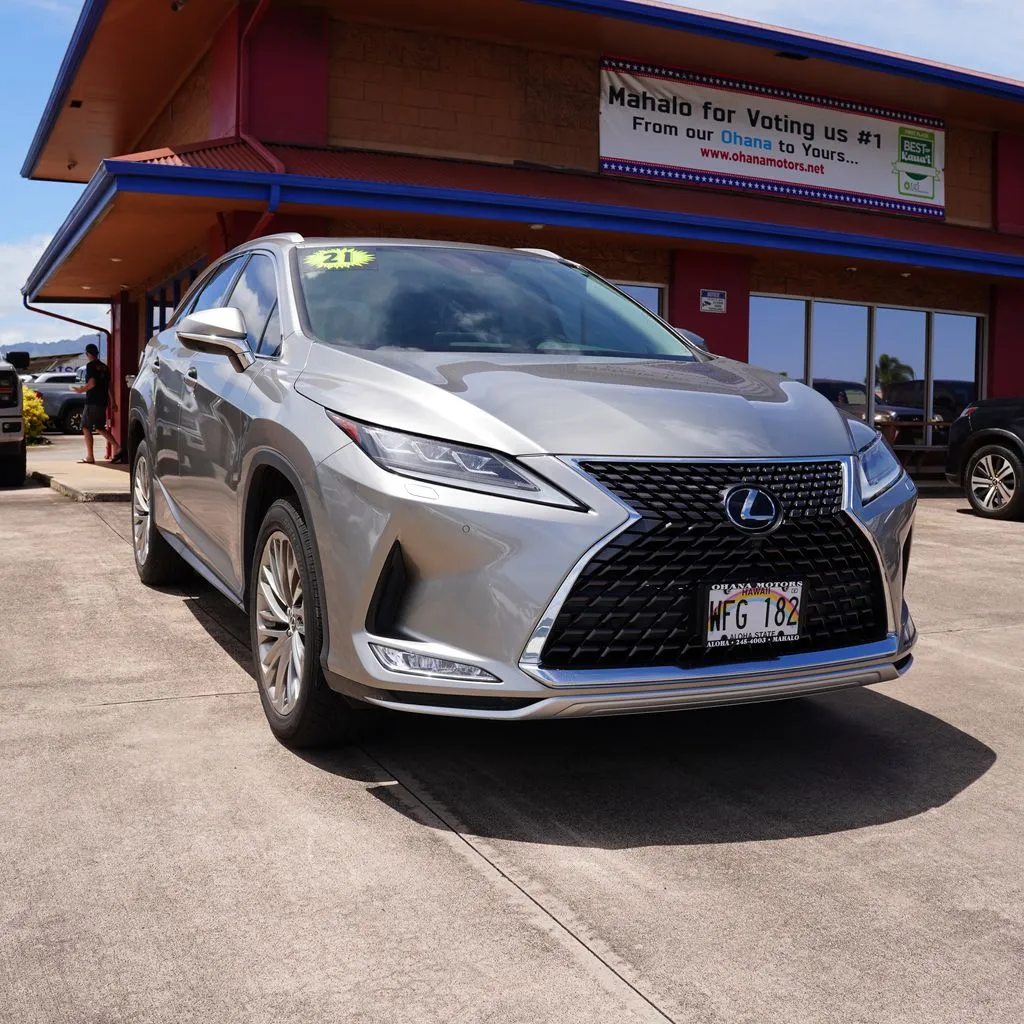 Photos of 2021 Lexus RX 350L for sale in Lihue, HI at Ohana Motors