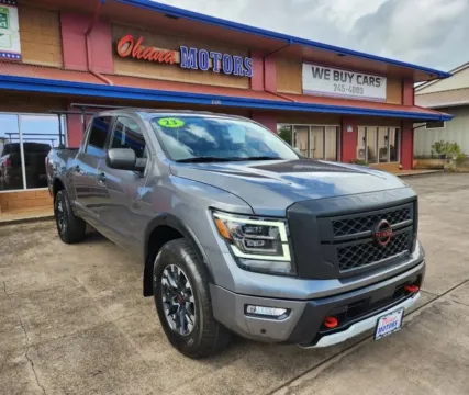 Gray 2023 Nissan Titan PRO-4X for sale in Lihue, HI