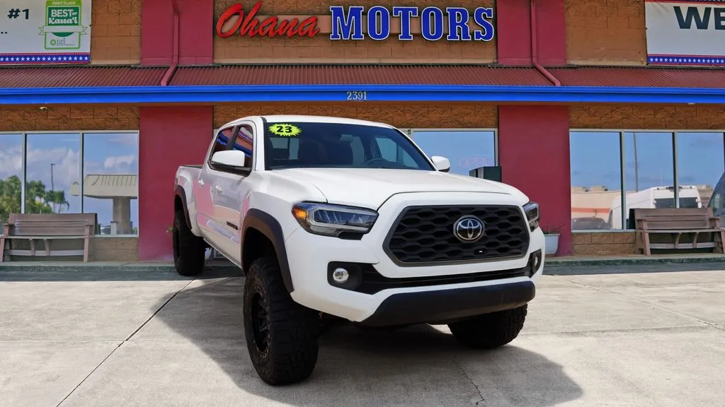 White 2023 Toyota Tacoma TRD Off-Road for sale in Lihue, HI