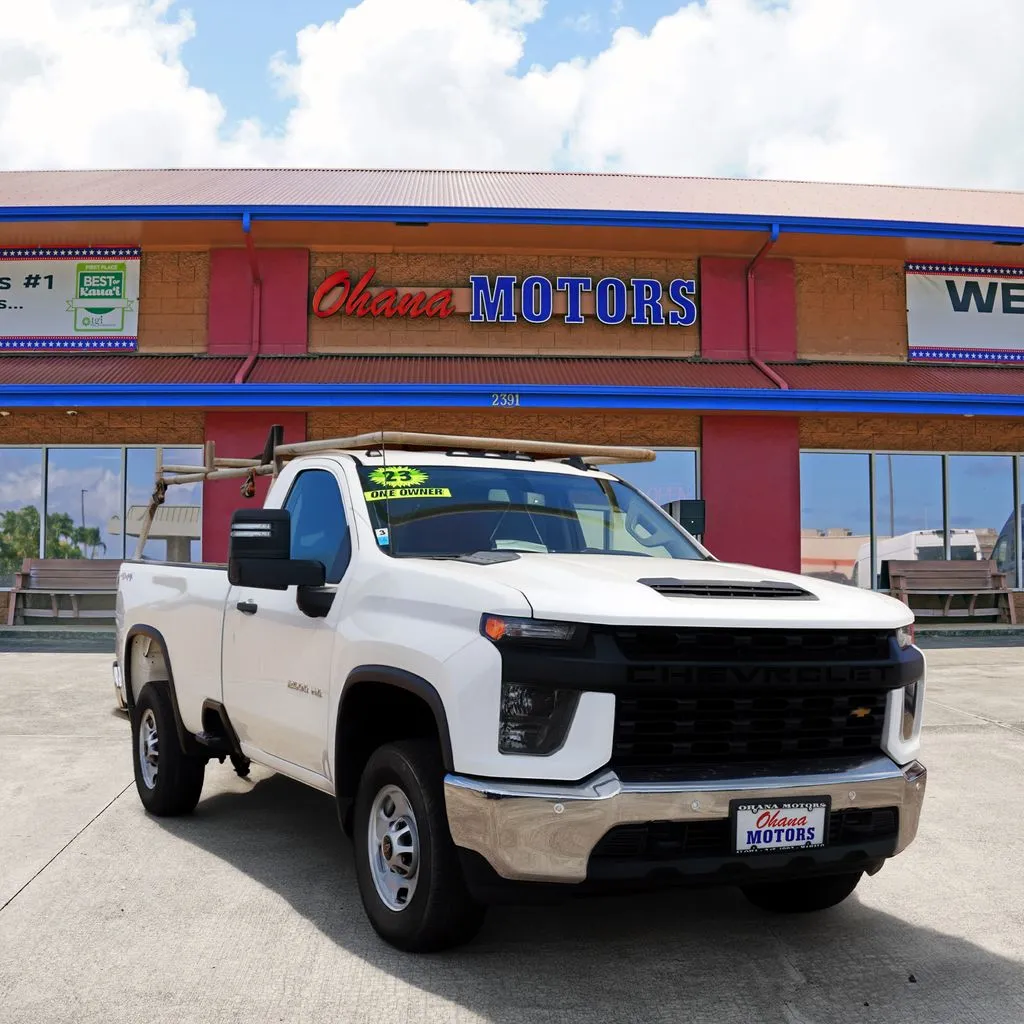 White 2023 Chevrolet Silverado 2500HD Work Truck for sale in Lihue, HI