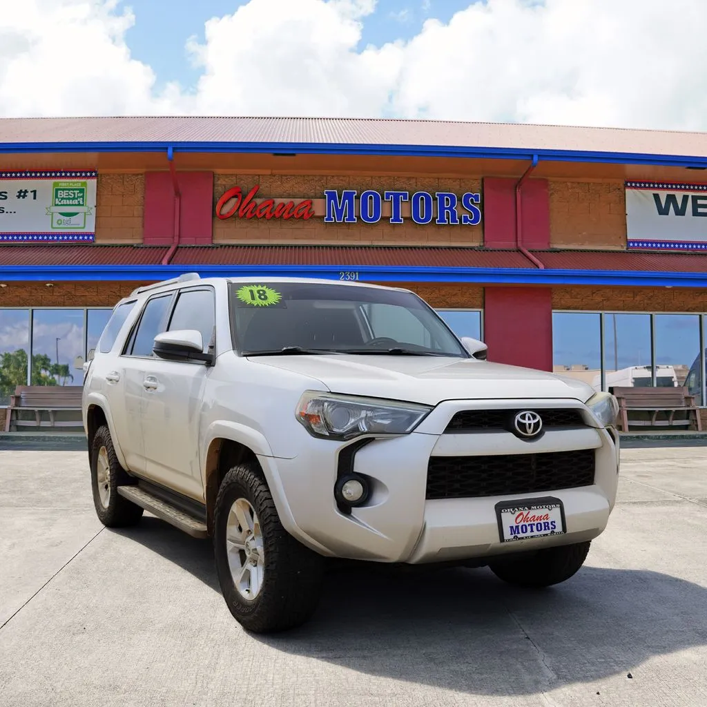Silver 2018 Toyota 4Runner for sale in Lihue, HI