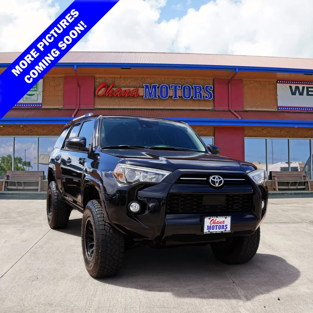 Black 2020 Toyota 4Runner SR5 for sale in Lihue, HI