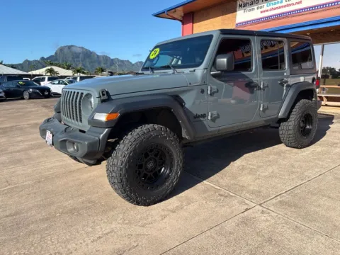 Photos of 2024 Jeep Wrangler Sport S for sale in Lihue, HI at Ohana Motors