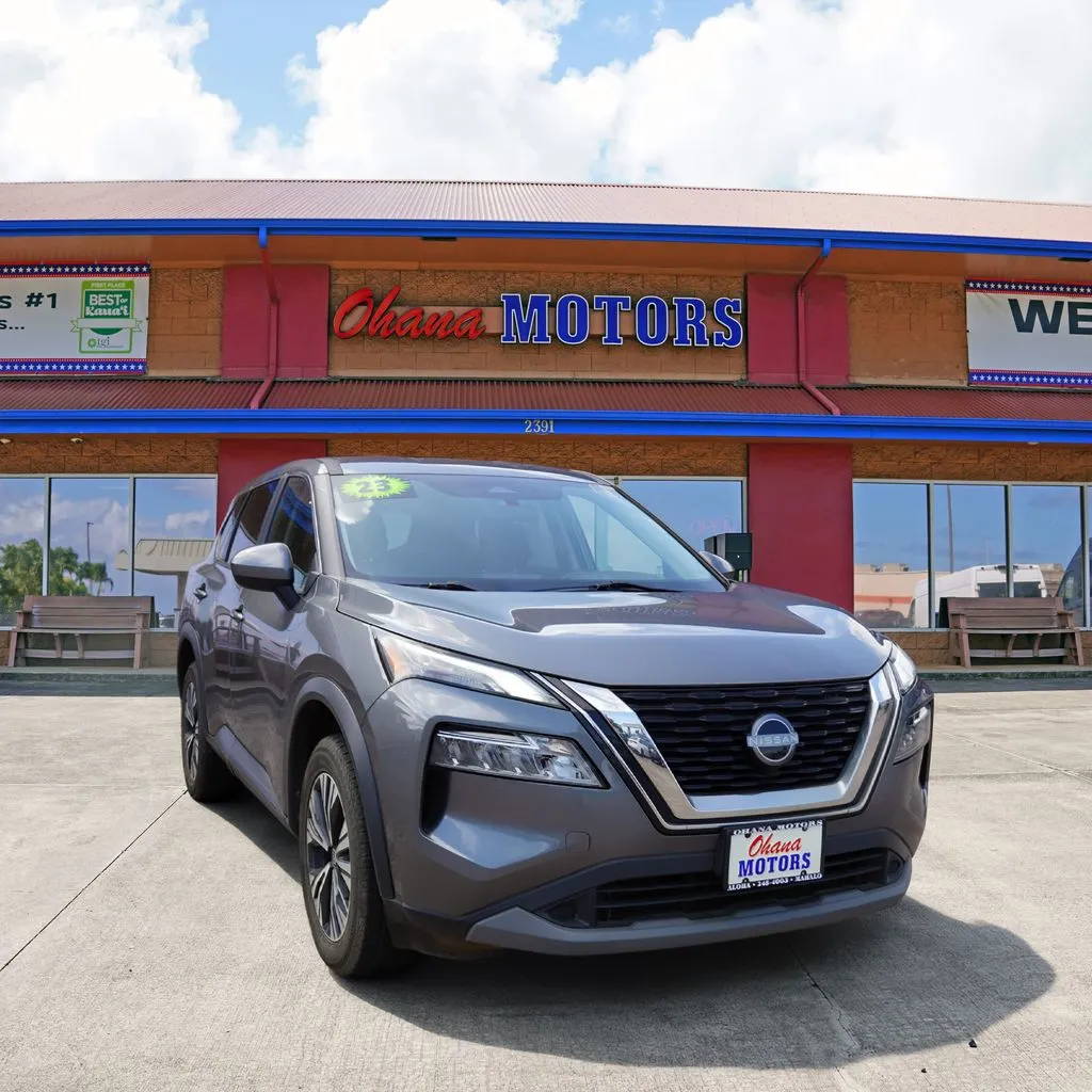 Gray 2023 Nissan Rogue SV for sale in Lihue, HI