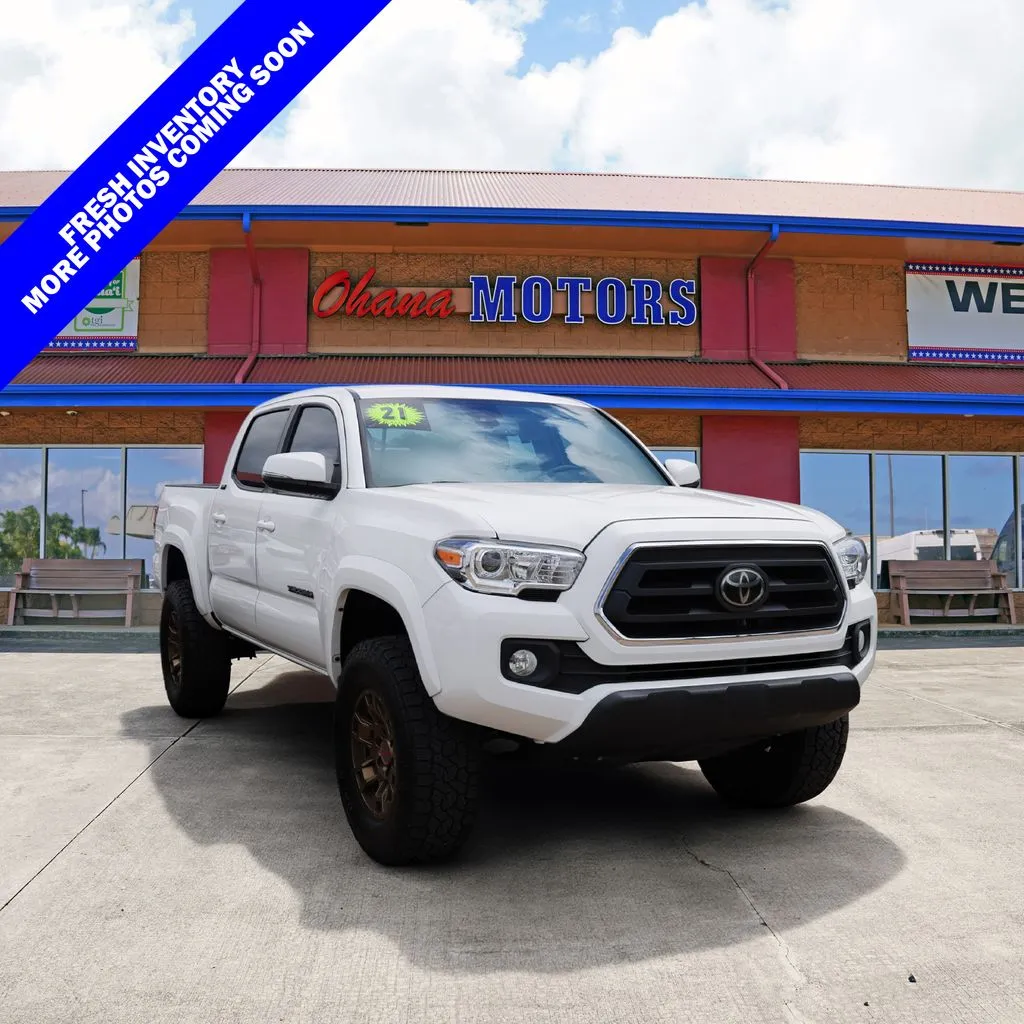 White 2021 Toyota Tacoma SR5 for sale in Lihue, HI