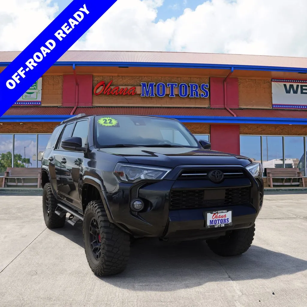 Black 2022 Toyota 4Runner SR5 for sale in Lihue, HI