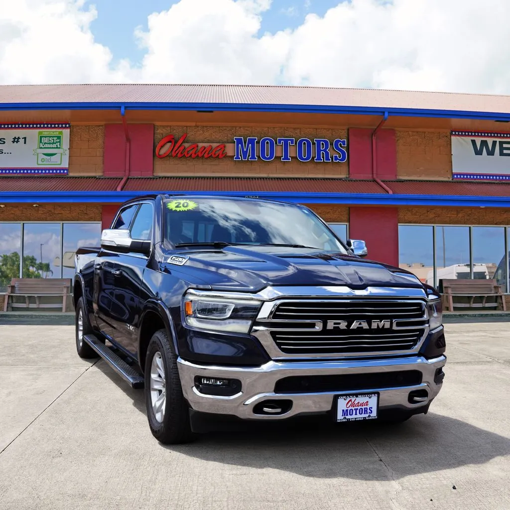 Blue 2020 Ram 1500 Laramie for sale in Lihue, HI