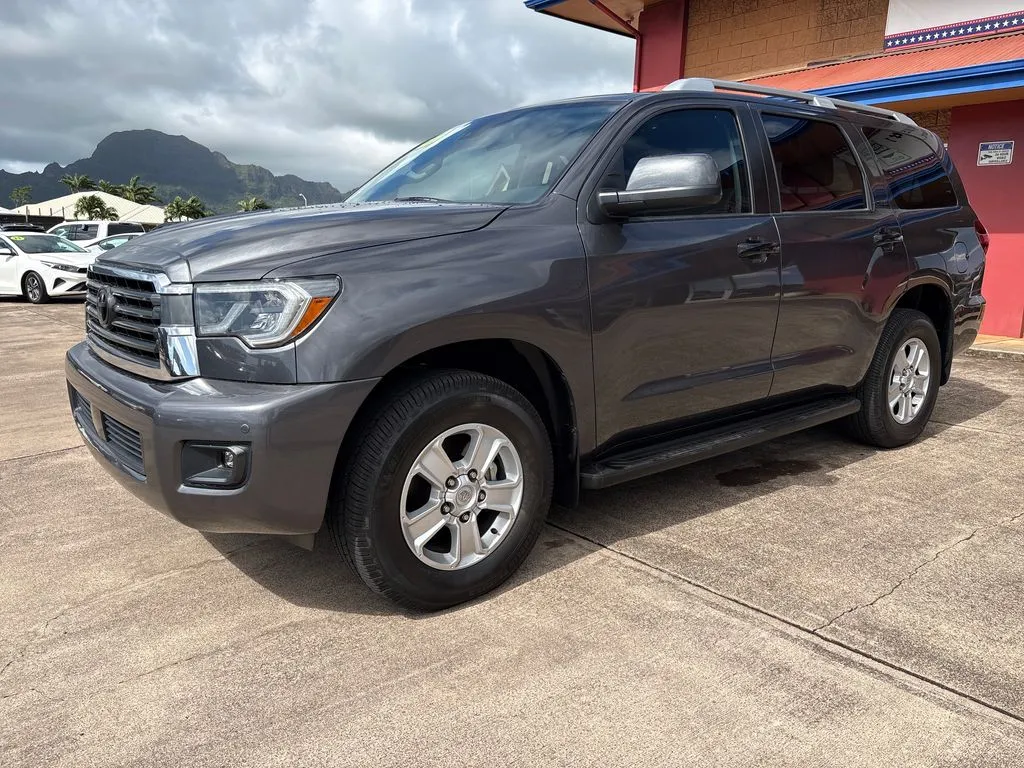 Gray 2022 Toyota Sequoia SR5 for sale in Lihue, HI