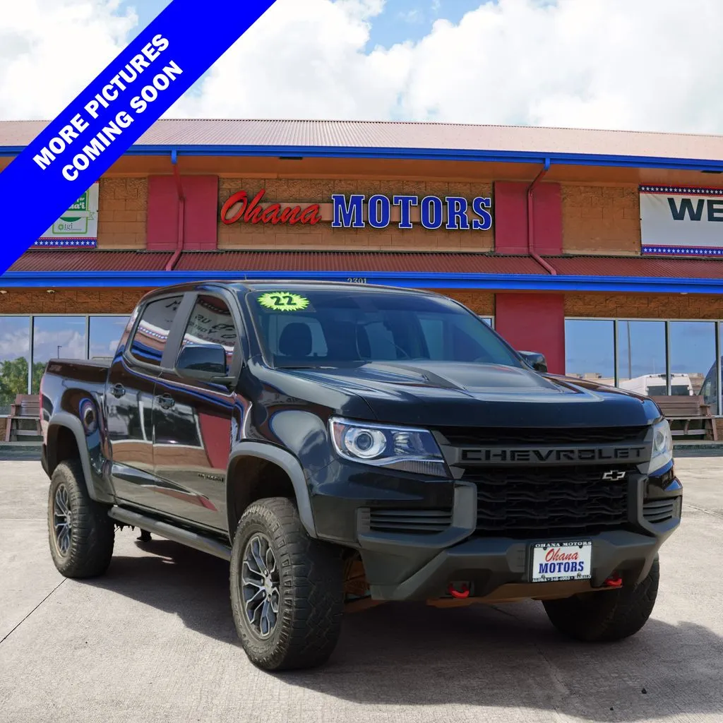 Black 2022 Chevrolet Colorado ZR2 for sale in Lihue, HI