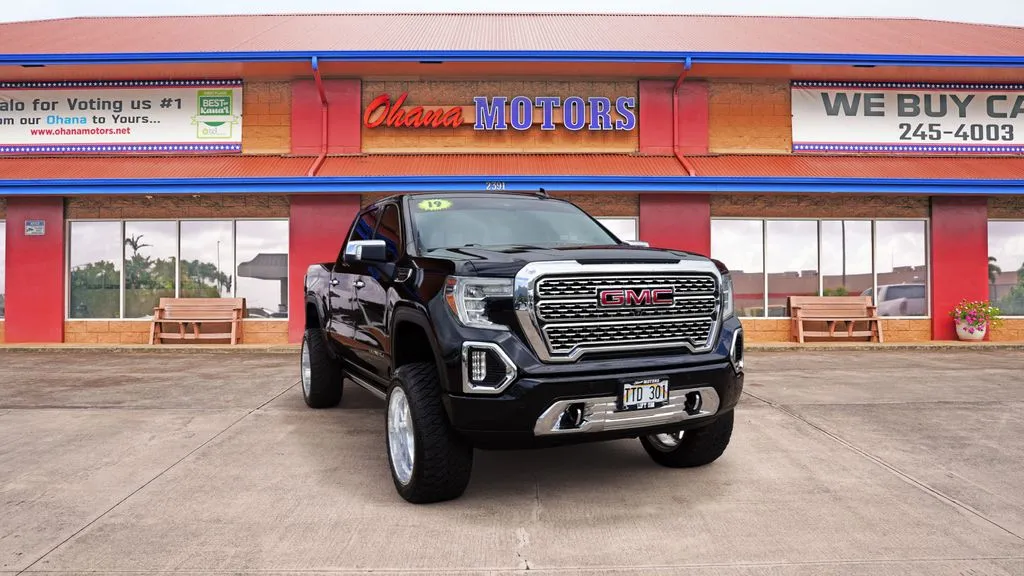 Black 2019 GMC Sierra 1500 Denali for sale in Lihue, HI