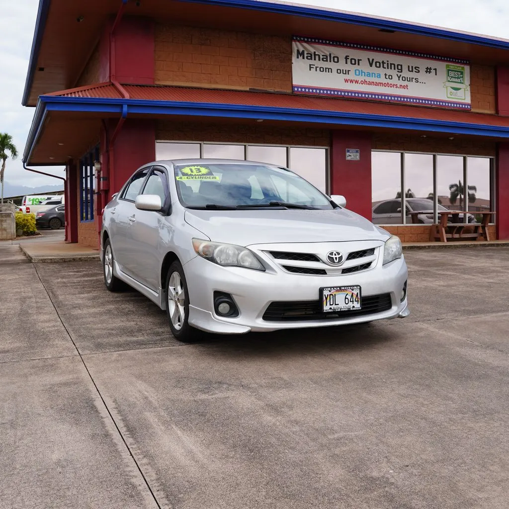 Photos of 2013 Toyota Corolla S for sale in Lihue, HI at Ohana Motors