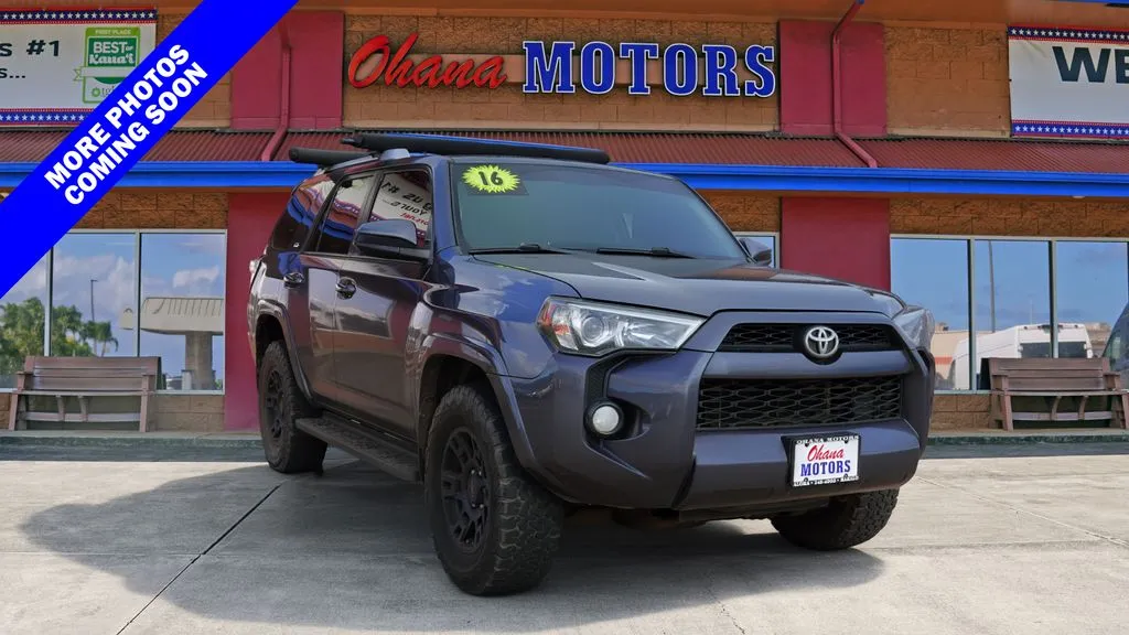 Gray 2016 Toyota 4Runner SR5 for sale in Lihue, HI