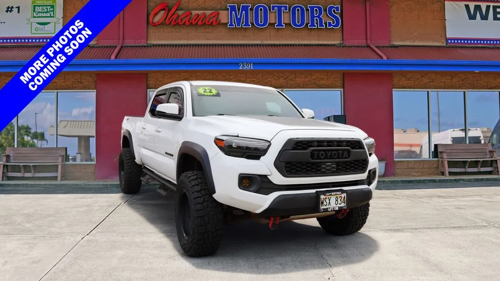 White 2022 Toyota Tacoma TRD Off-Road for sale in Lihue, HI