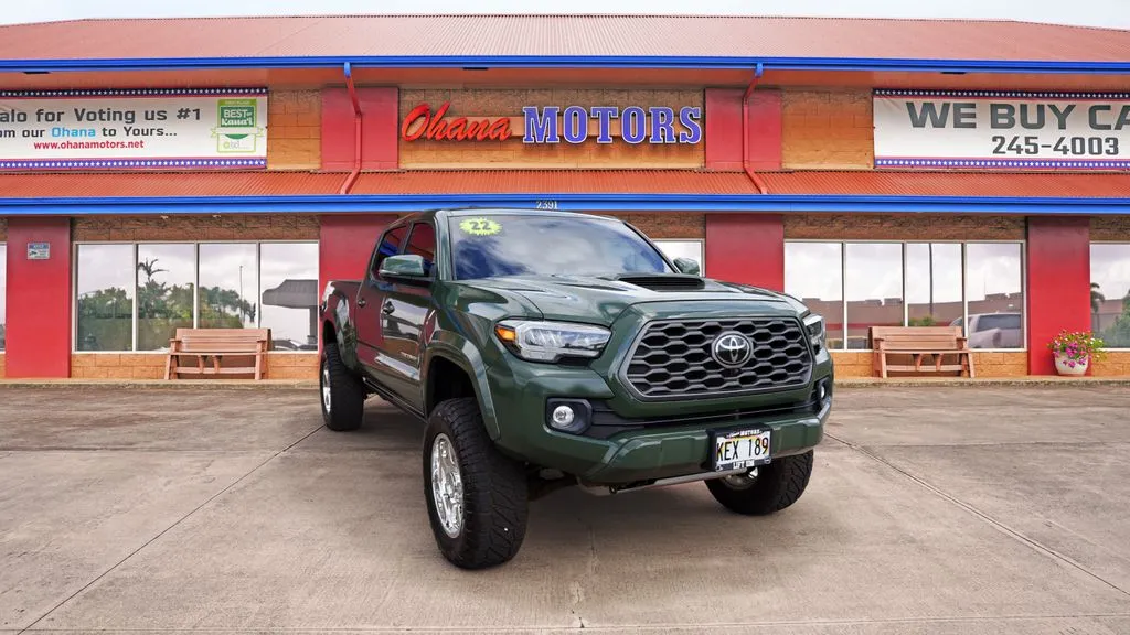 Green 2022 Toyota Tacoma TRD Sport for sale in Lihue, HI