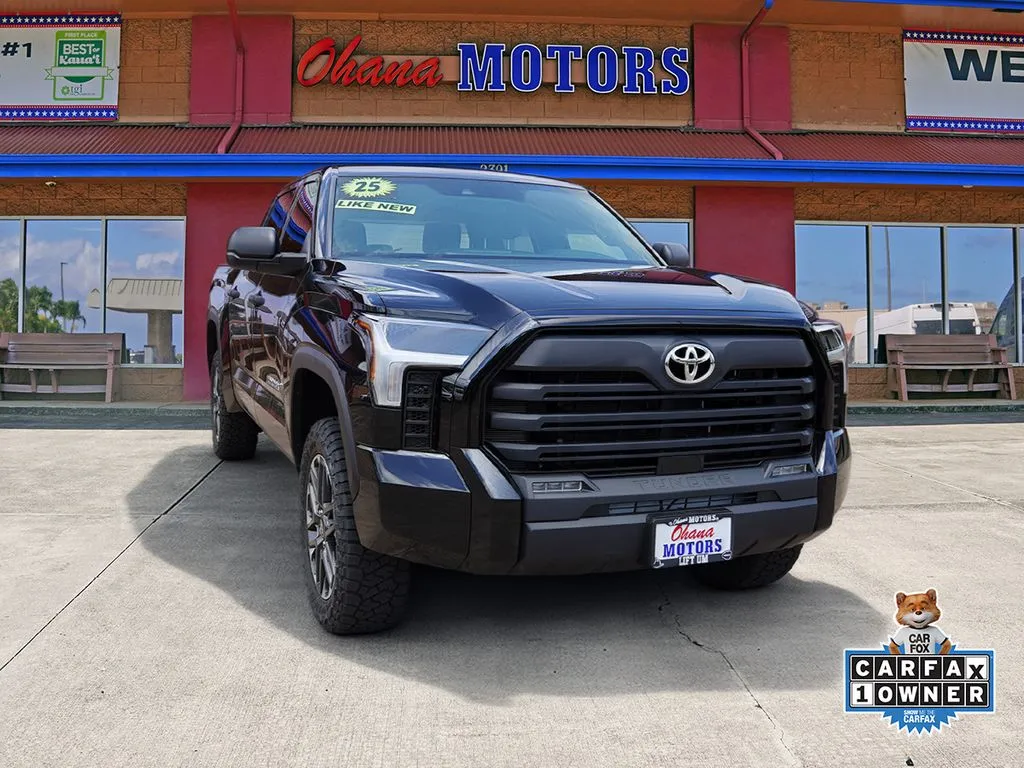 Black 2025 Toyota Tundra SR5 for sale in Lihue, HI