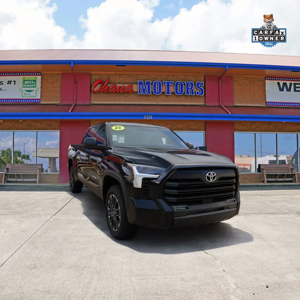 Black 2025 Toyota Tundra SR5 for sale in Lihue, HI