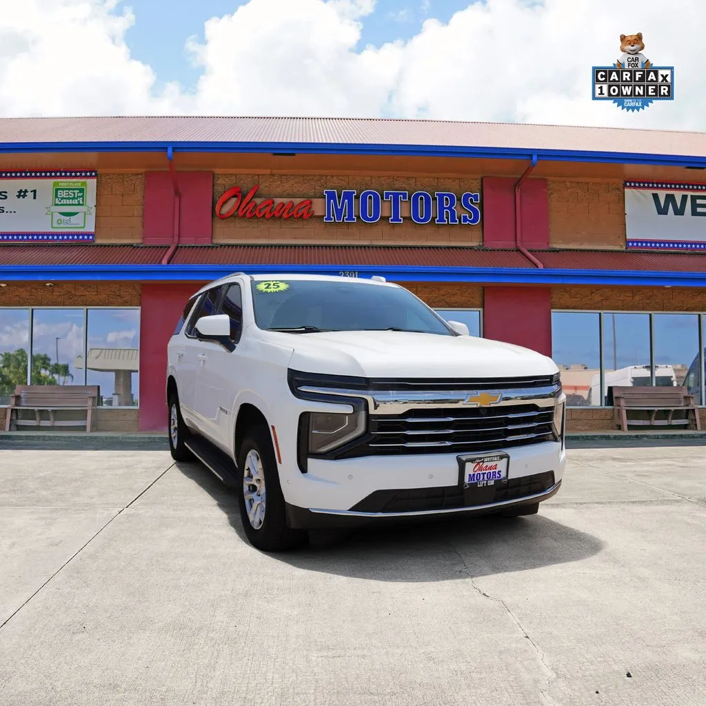 White 2025 Chevrolet Tahoe LT for sale in Lihue, HI