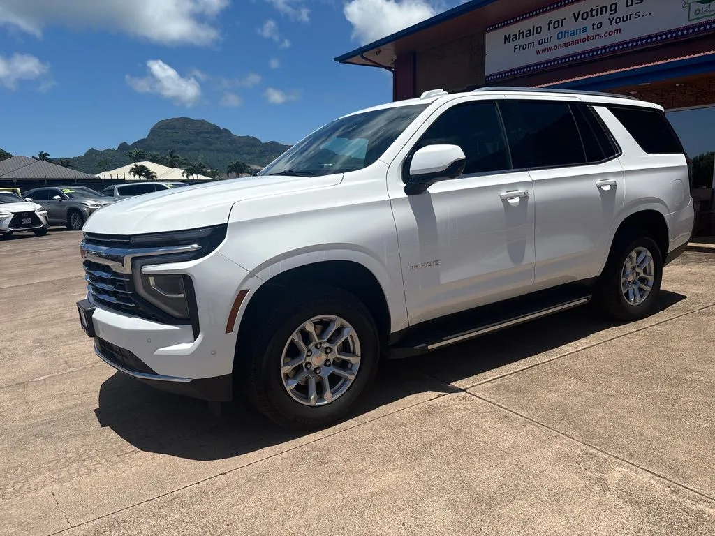 Photos of 2025 Chevrolet Tahoe LT for sale in Lihue, HI at Ohana Motors