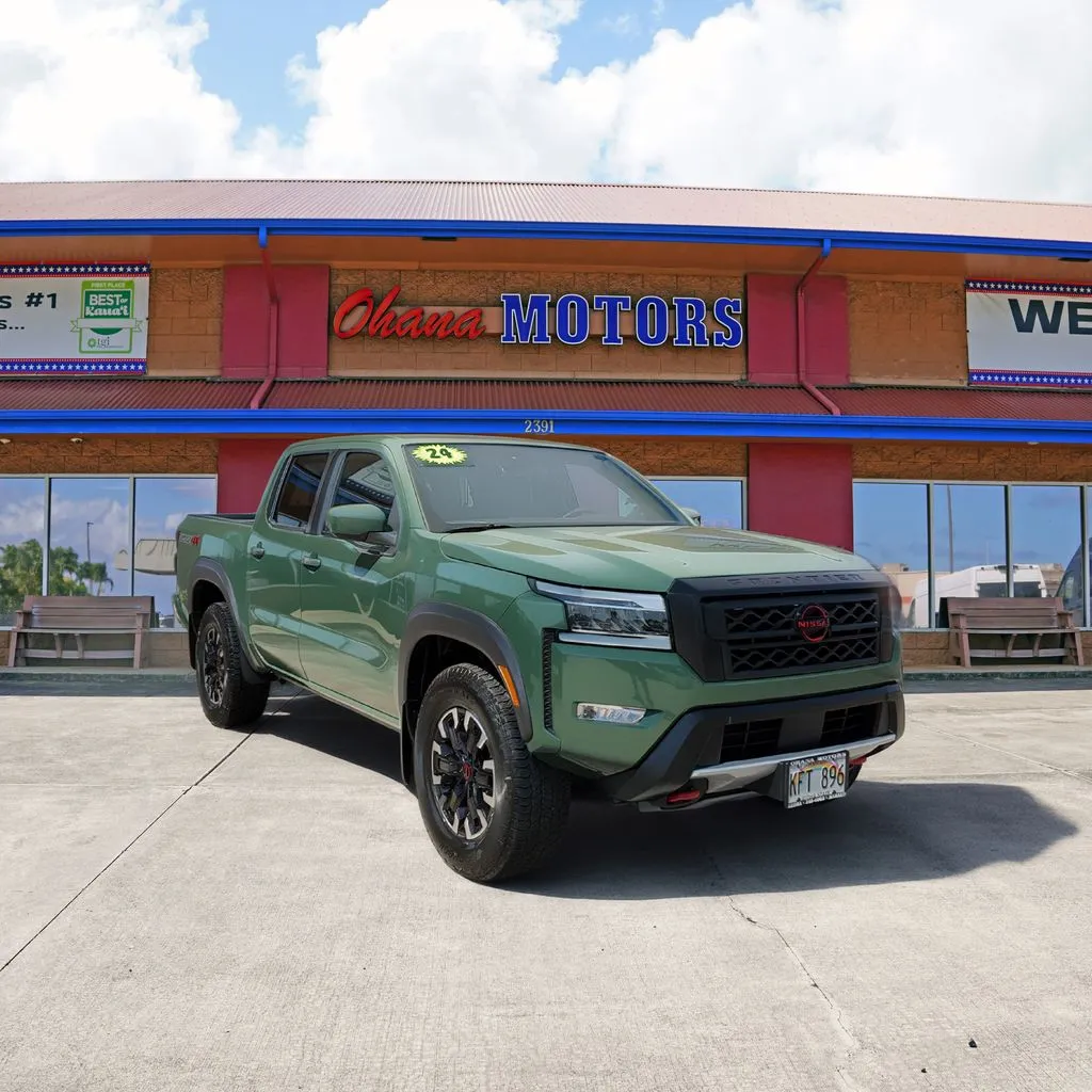Green 2024 Nissan Frontier PRO-4X for sale in Lihue, HI