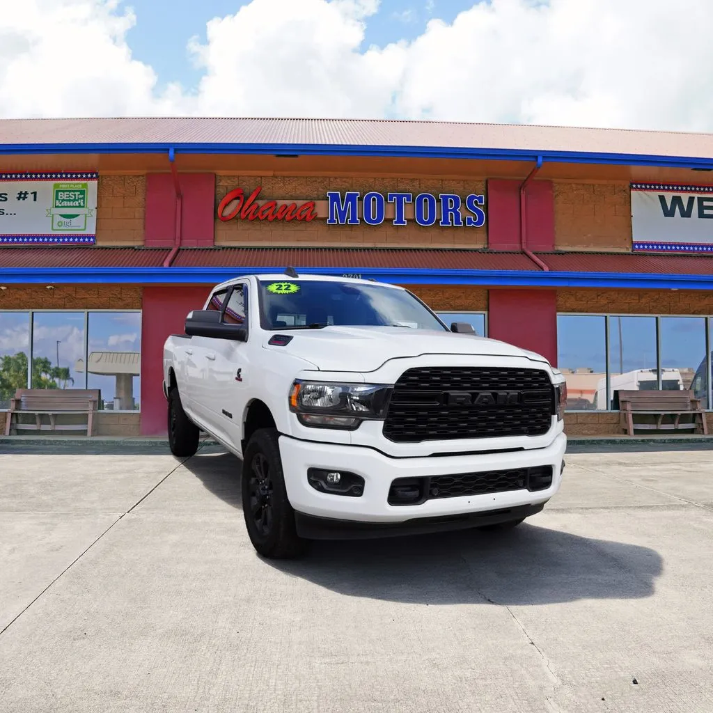 White 2022 Ram 2500 Big Horn for sale in Lihue, HI