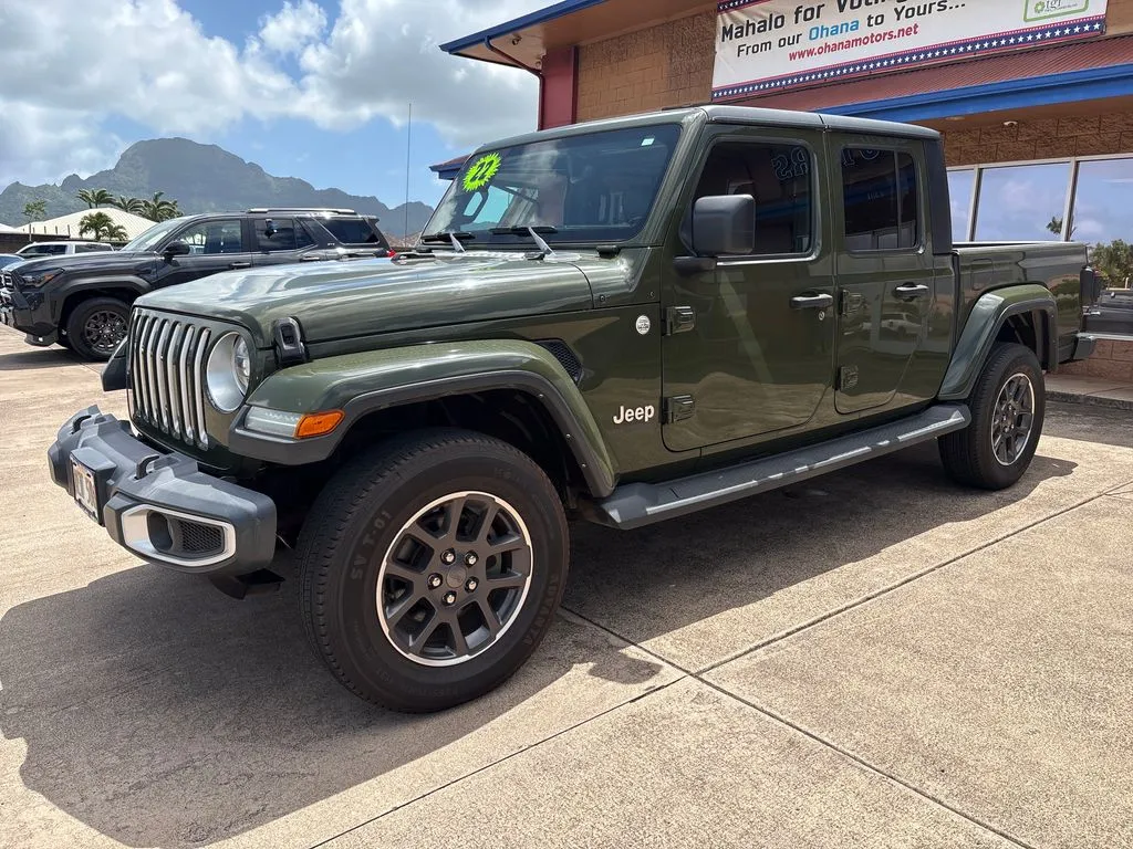 Green 2022 Jeep Gladiator Overland for sale in Lihue, HI