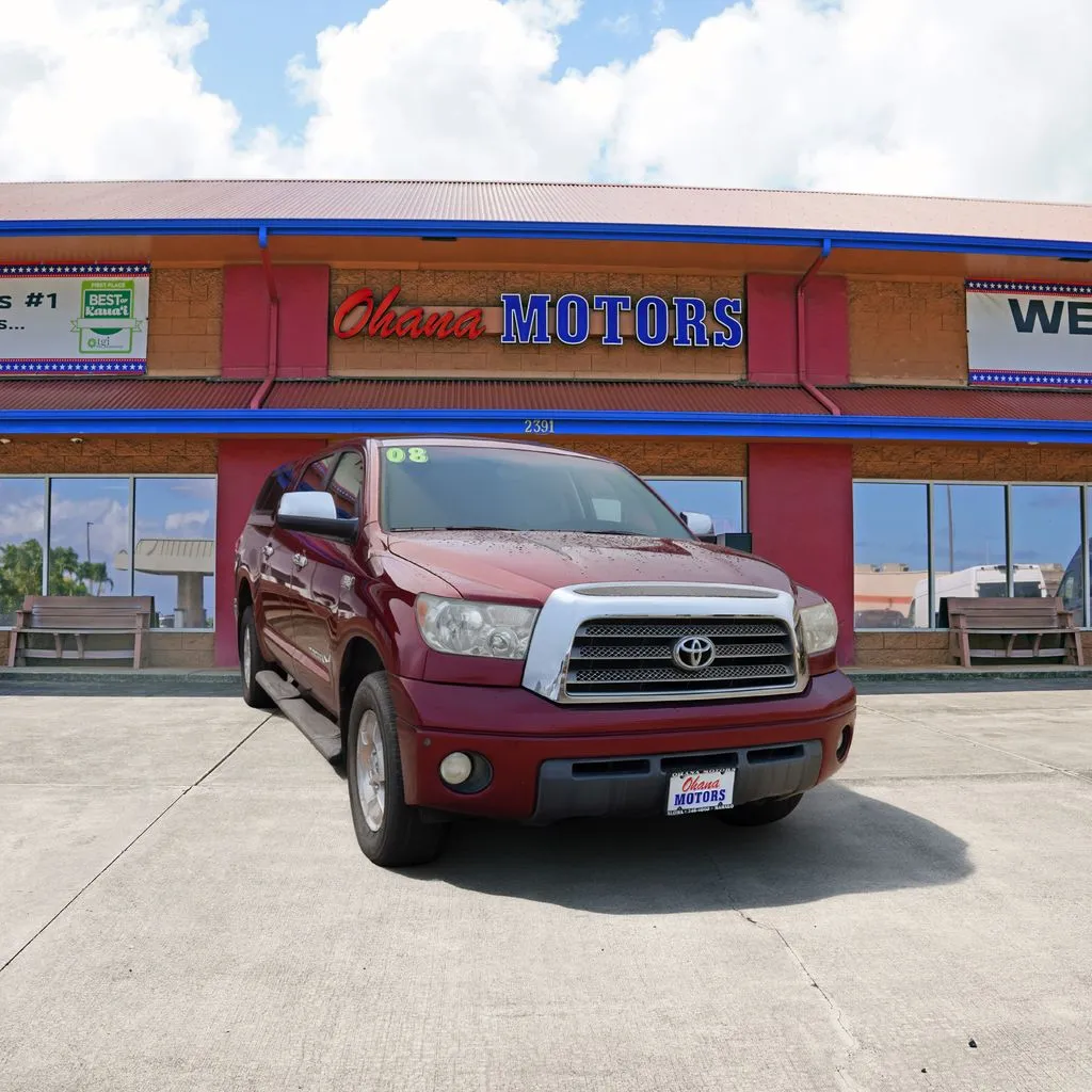Black 2008 Toyota Tundra Limited for sale in Lihue, HI