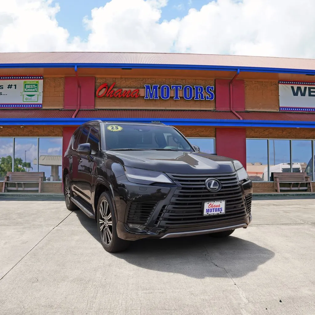 Black 2023 Lexus LX 600 Luxury for sale in Lihue, HI