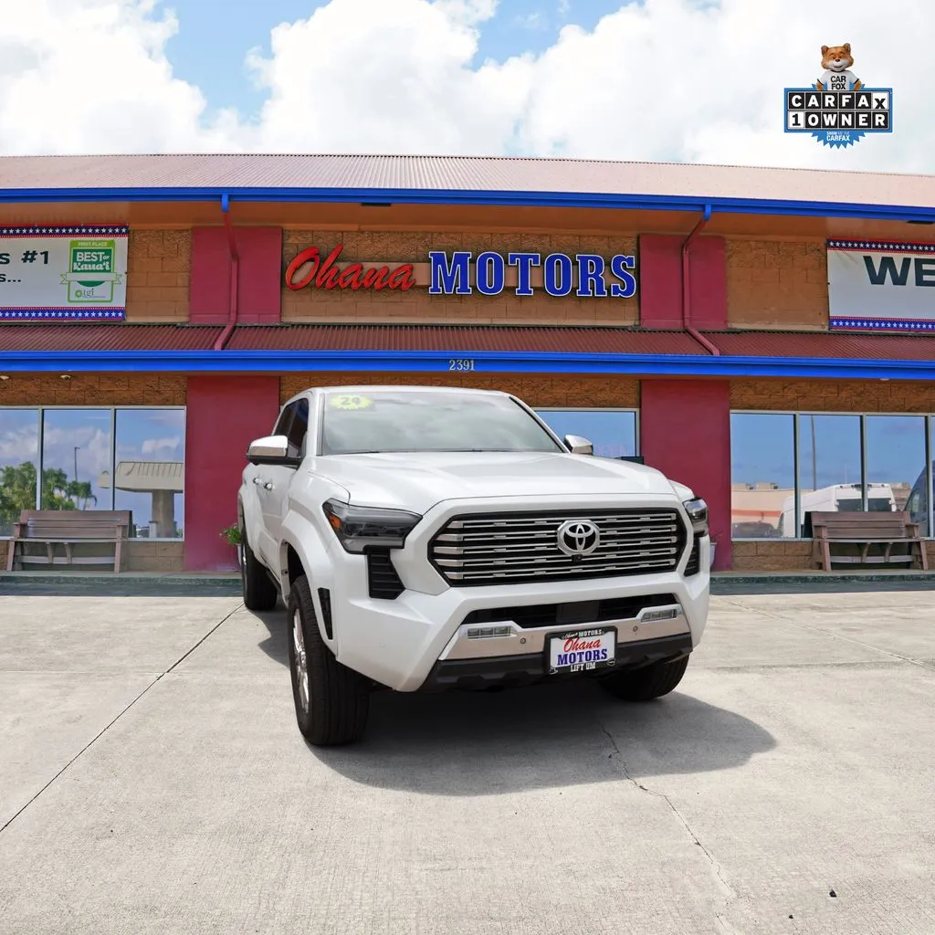 White 2024 Toyota Tacoma Limited for sale in Lihue, HI
