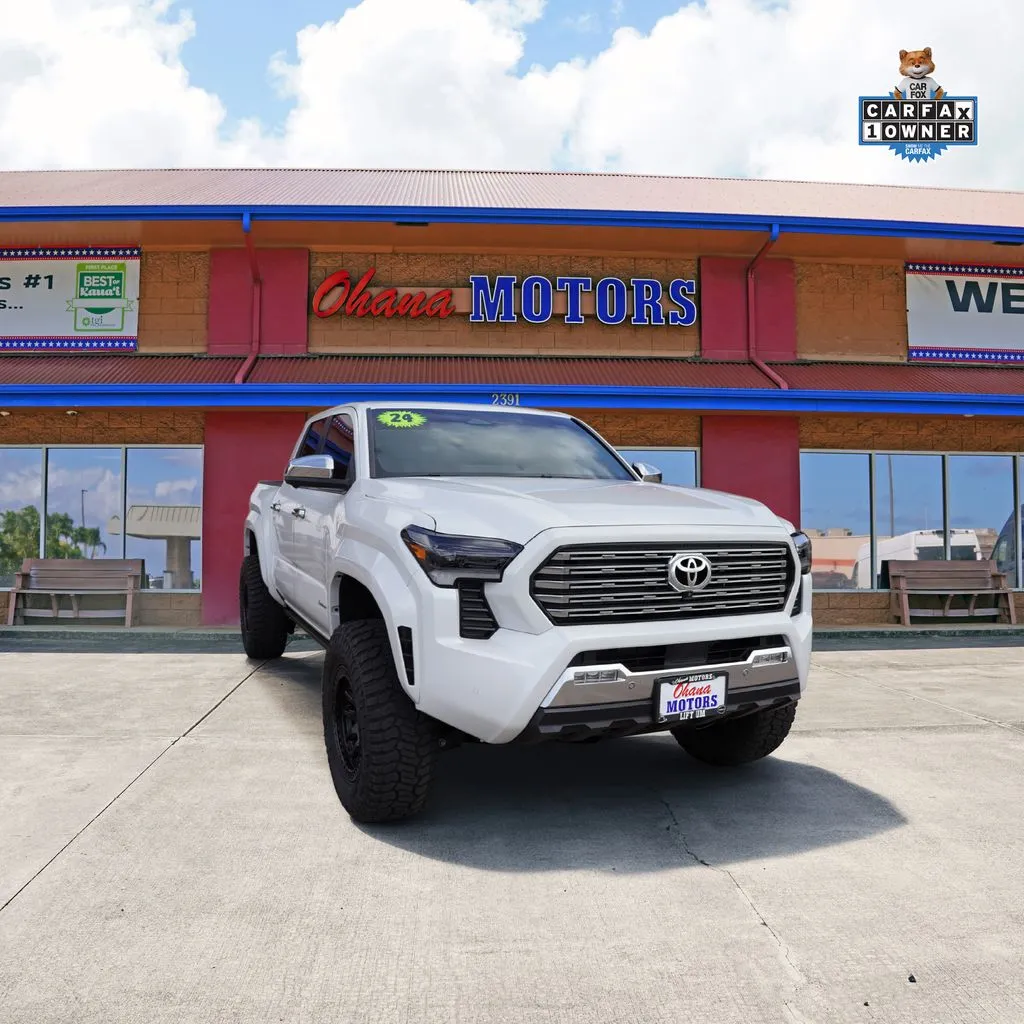 White 2024 Toyota Tacoma Limited for sale in Lihue, HI