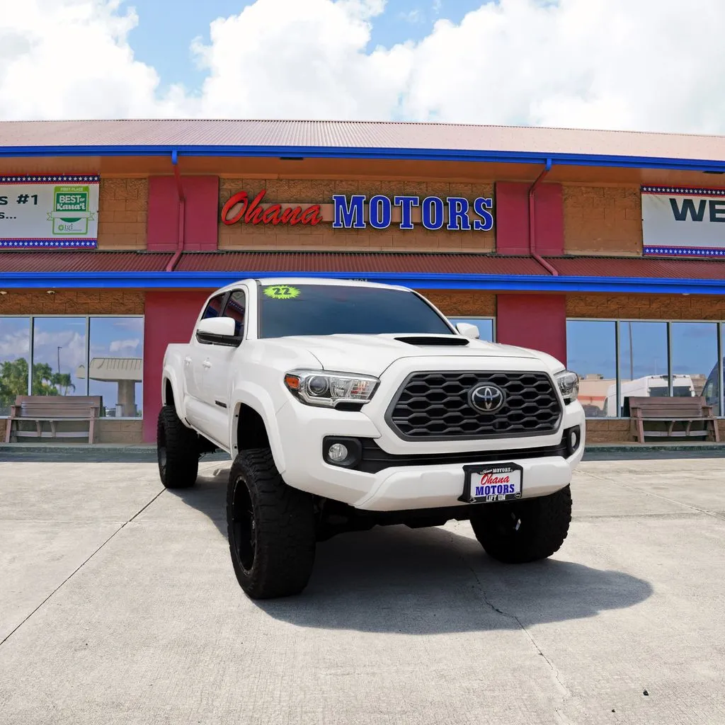 White 2022 Toyota Tacoma TRD Sport for sale in Lihue, HI